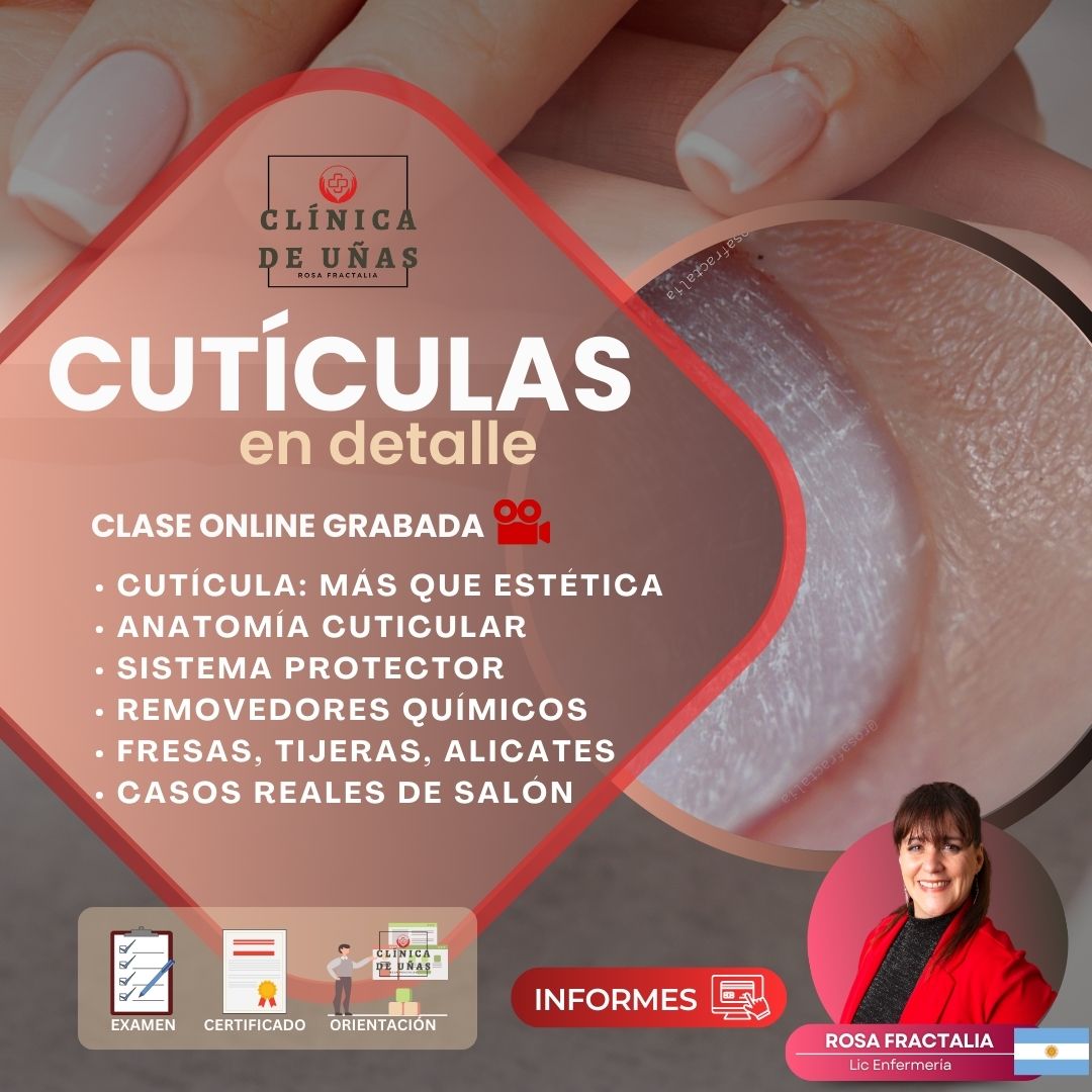 cutículas en detalle